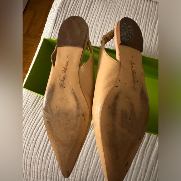 Sam Edelman pointed slingback tan size 8 - Picture 2 of 2